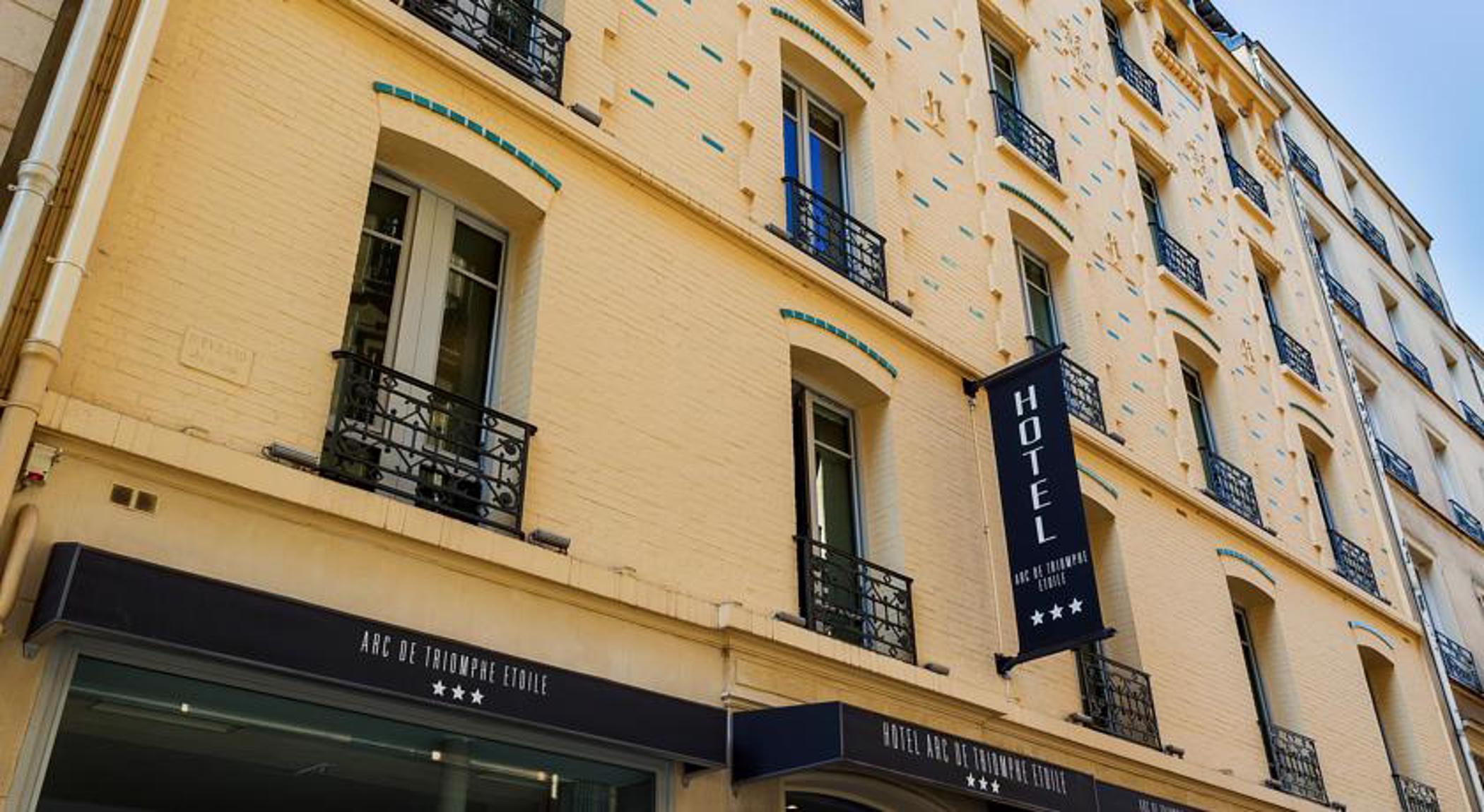 Hotel Arc De Triomphe Etoile París Exterior foto