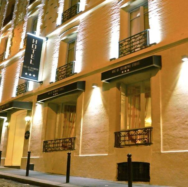 Hotel Arc De Triomphe Etoile París Exterior foto